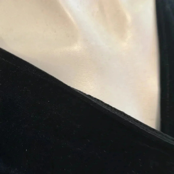 In tended Velvet wrap maxi dress - Picture 3 of 5